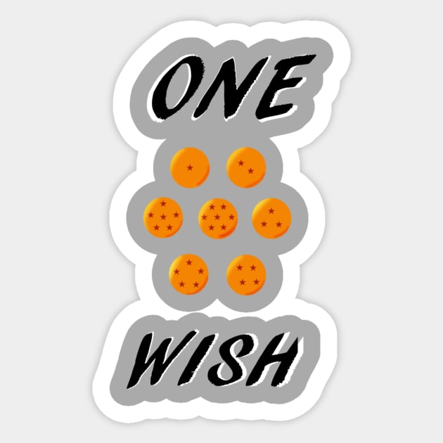 Make A Wish Sticker by Fatherlywarhead